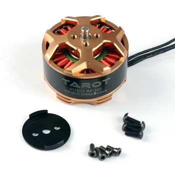 

F09022 Tarot 4114/320KV Multiaxial Brushless Motor TL100B08-02 for Copters Multicopters Color Orange JMT