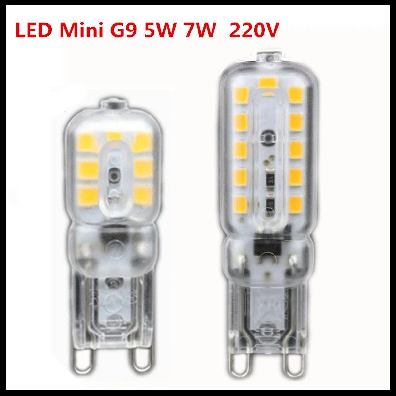 10X Mini 14 22 32 LED S G9 Лампа светодиодная лампа с цоколем SMD2835 220 v 230 240 высокого