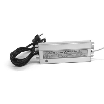 

12V 72W 3A Switching power supply DC 12V power adapter Outdoor waterproof IP67 LED light landscap AC 110-240V Power inverter