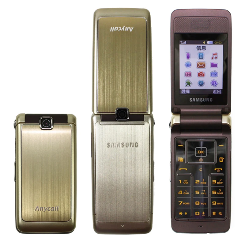 

Original Refurbished Unlocked SAMSUNG S3600 Mobile Phone English Russian Keyboard & One year warranty