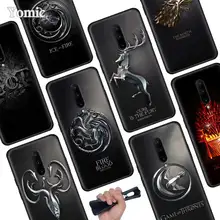 Game of Throne House logo Black Soft Case for Oneplus 7 Pro 7 6T 6 Silicone TPU Phone Cases Cover Coque Shell
