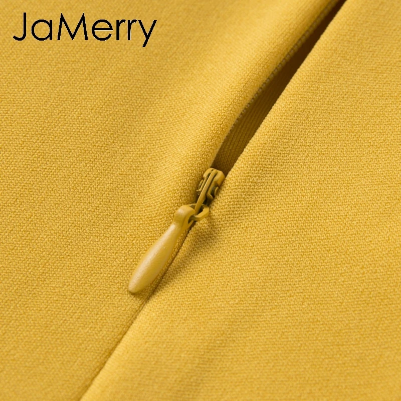 JaMerry винтажное элегантное женское платье с открытыми плечами однотонное