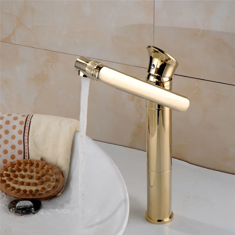 Hot-Sale-all-copper-rose-gold-Finished-Rotate-basin-faucet-Brass-Single-Lever-Water-Tap-Bathroom
