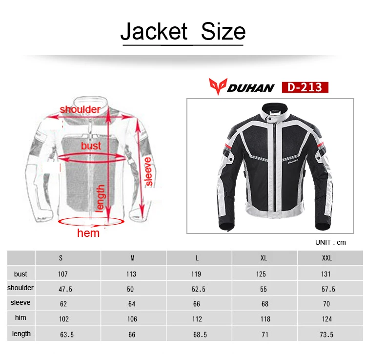 DUHAN мотоциклетная куртка и брюки костюм летняя мотоциклетная куртка мужская мотоциклетная Защитная Экипировка дышащая сетка Светоотражающая одежда, D-213