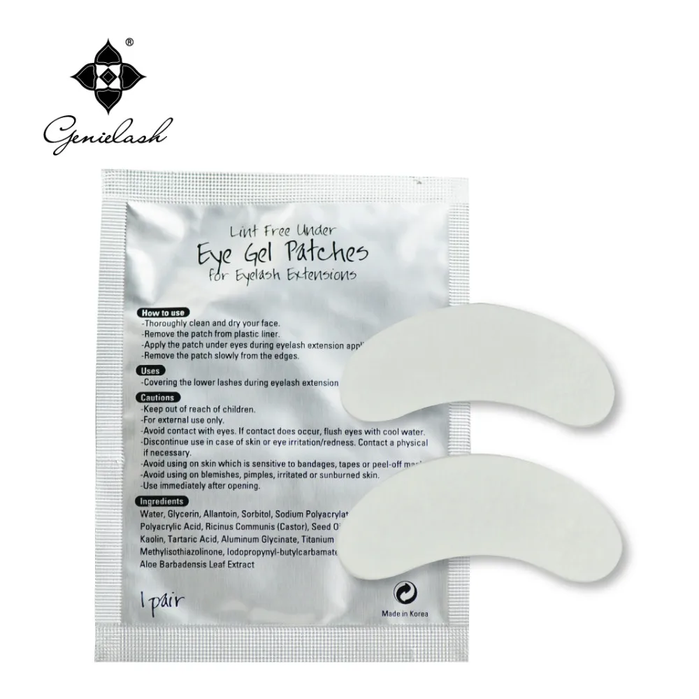 

Lint Free Eyepatch Eyelash EXtension Thin and Soft Lint Free Eye Pads Under Eye Pads Covering Under Eyelashes