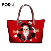 FORUDESIGNS/новейшие рождественские женские сумочки роскошные дизайнерские сумки через плечо для женщин большие сумки через плечо