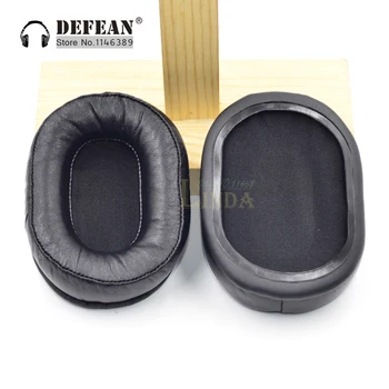 

Genuine Leather ear pads earpads foam cushion for Audio-Technica ATH MSR7 MSR 7 Headphones headset parts