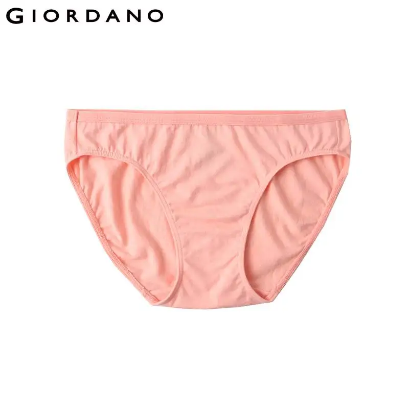 Giordano Три пары эластичных трусов выполненых из натурального хлопка а так же