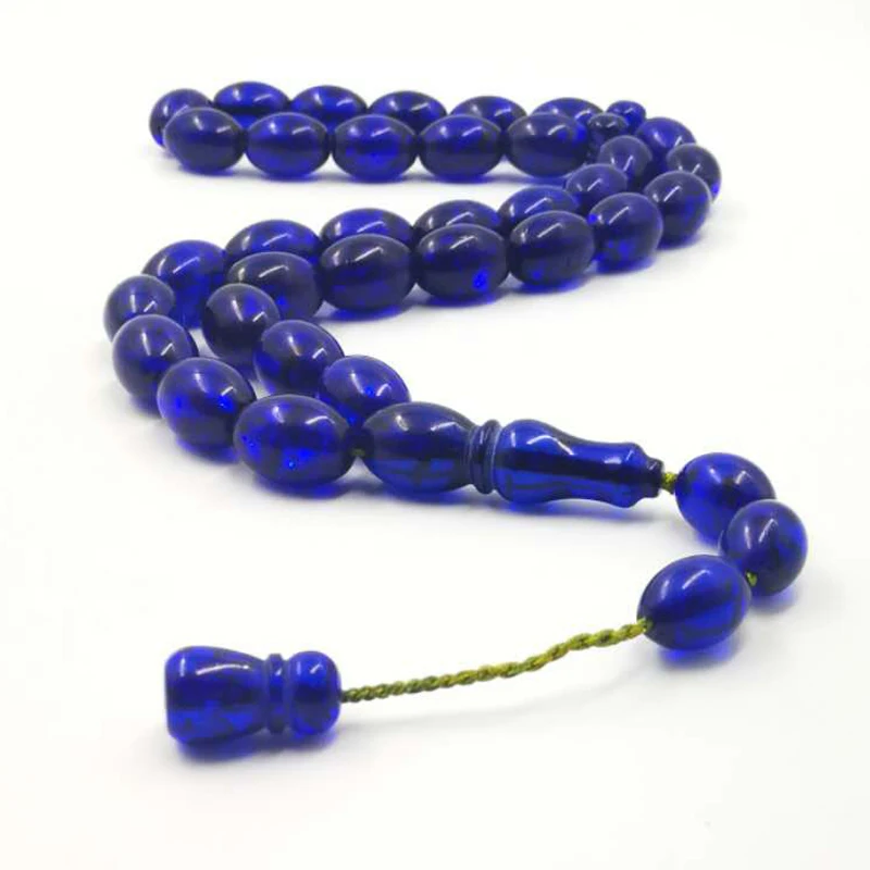 Большой размер Tasbih 33 бусины Четки мусульманский мужской браслет на заказ