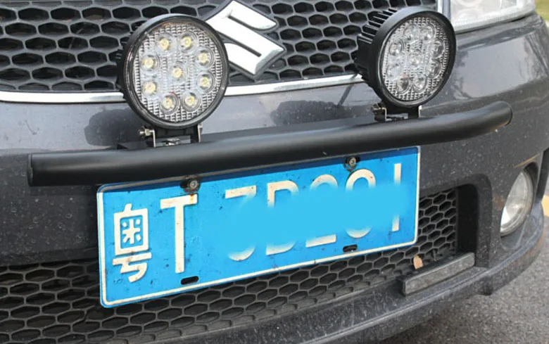 CHIZIYO автомобильный передний бампер номерной знак кронштейн держатель светильник кронштейн для внедорожника грузовик Wrangler противотуманный точечный светильник