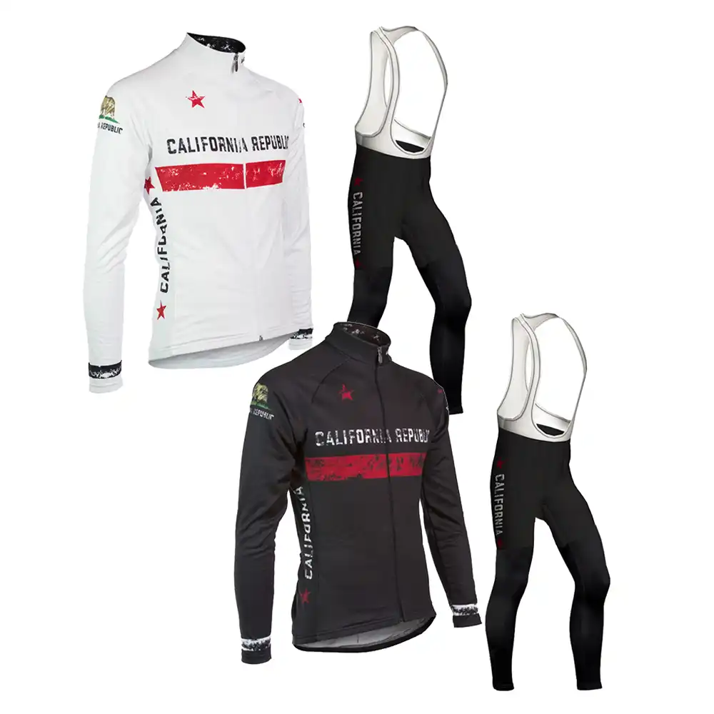 men's wool cycling jersey