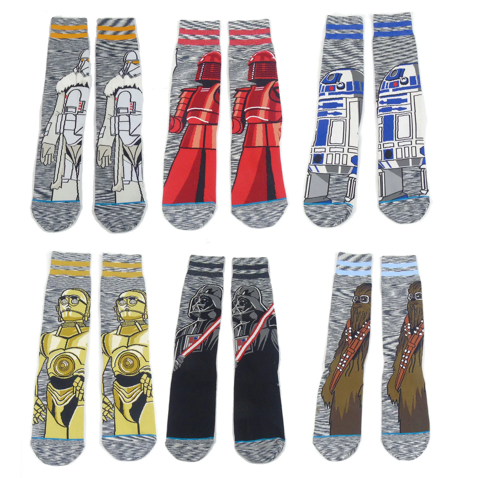 

Socks with Prints Sport Sock for Men Skate Basketball Running Cycling Socks Compression Star Cartoon Wars Sock Outdoor Sox