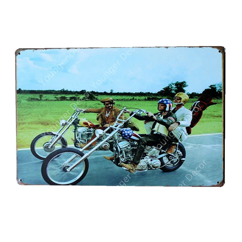 Американский Мотоцикл Металлические знаки Born Ride металлическая пластина с винтажным рисунком для паба Бар Кафе домашний Декор стены Norton плакат ретро табличка - Цвет: YD2665E