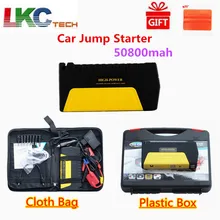 Русский Сток! Автомобильное пусковое устройство аварийный внешний аккумулятор 50800 мАч 12 В портативный мини-усилитель двигателя автомобильный банк бустер