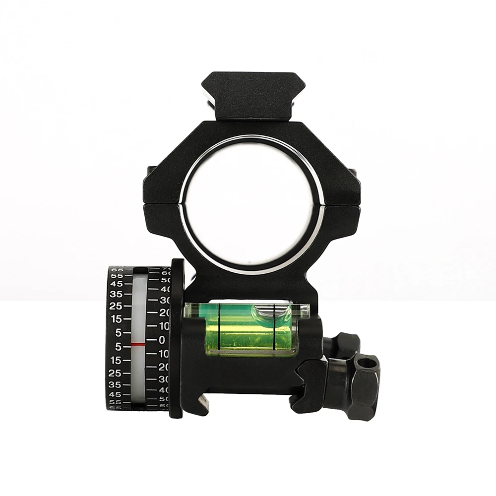 Escopo de Montagem Ferroviário com Trilho de Flutuação Livre e Nível de Bolha Ohhunt Caça Offset Bi-direção 30mm Anéis 21mm Picatinny 25.4mm 14 25.4mm 30mm anéis 21mm picatinny ferroviário com