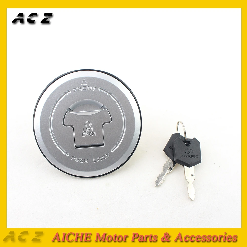 

ACZ Motorcycle Fuel Gas Cap Cover Tank Lock Set with 2 Keys For Honda CBR250 CBR250R CB300F/R CB 500F/X VTR250 CB750 CB1300 X4