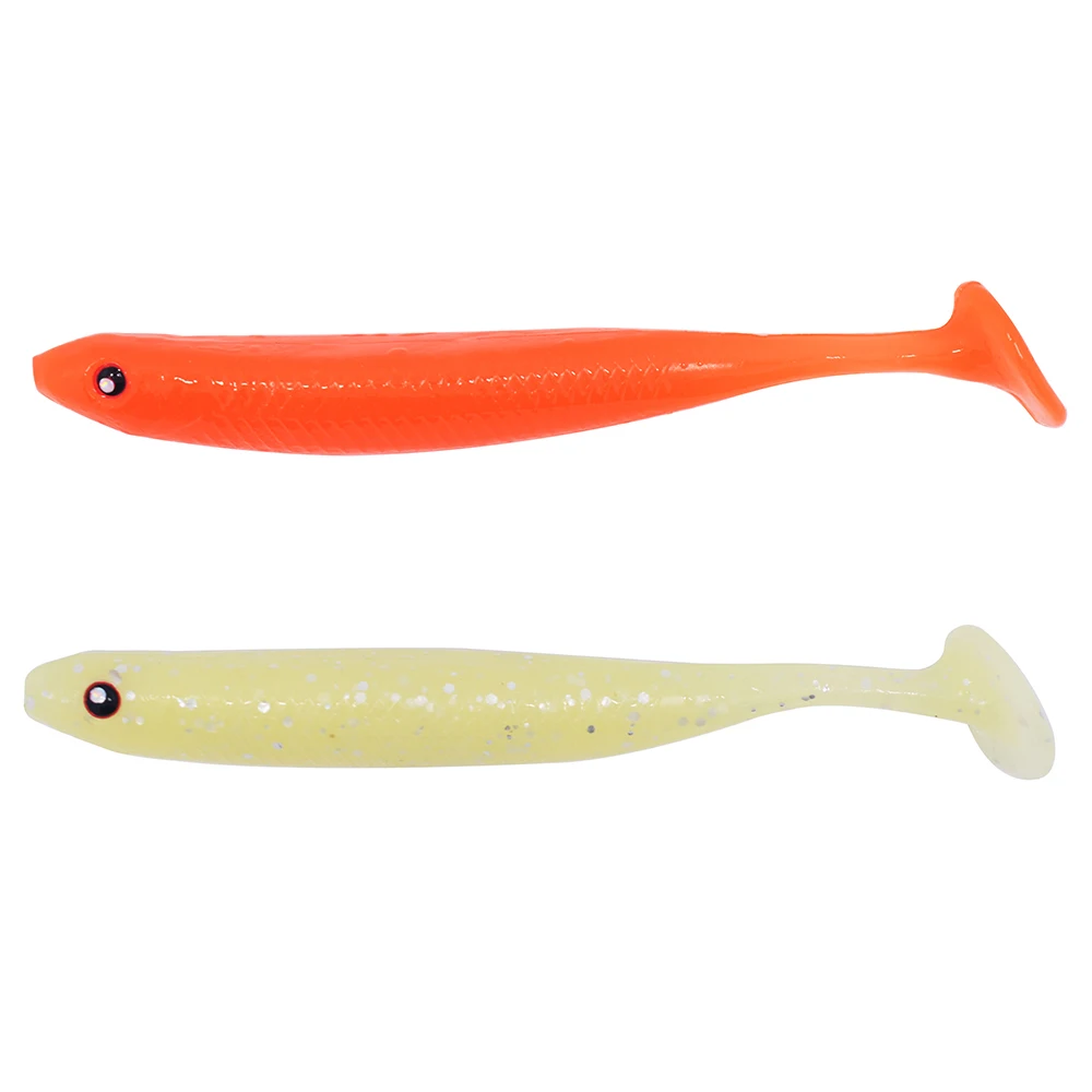 

20Pcs 105mm soft Artificial Fishing Lures Bionic Fish Soft Bait Fishy Smell Pesca Fishing Tackle Lures