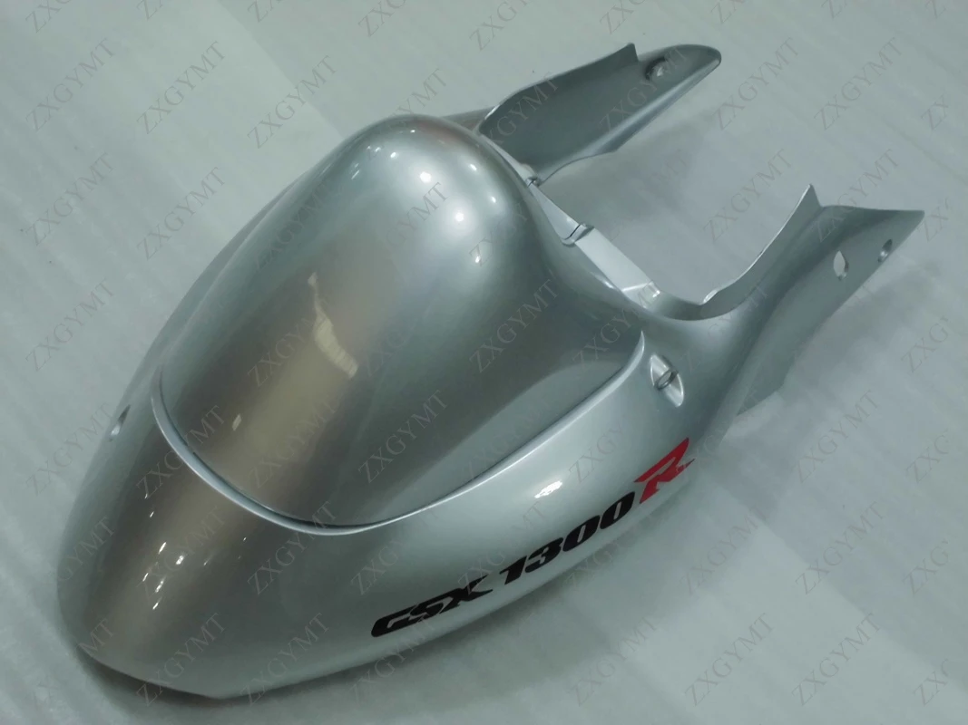 Обтекатель GSX R1300 1997-2007 серебристо-белый Abs обтекатель для Suzuki GSXR1300 2001 комплекты обтекателей для Suzuki GSXR1300 2006
