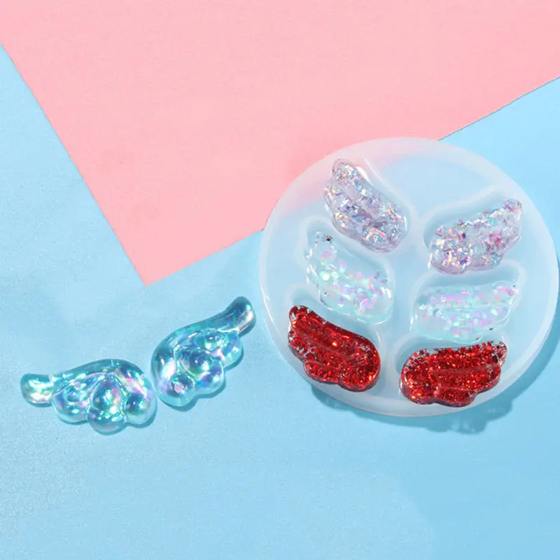 

White silicon mold Crystal Epoxy Silicone Mould Crystal drops molde for plaste Ice Jelly Kitchen Cake Decorating Tools