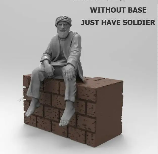 1/35 сборочный Набор для фигурок из смолы Афган (база в комплект не входит) | Игрушки
