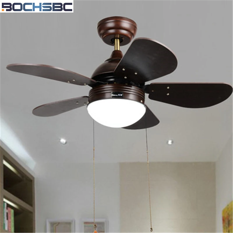 Bochsbc Balcony Ceiling Fan Lights European Antique Modern Simple