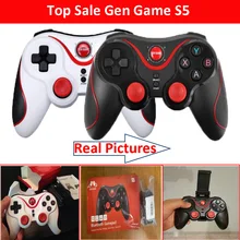 Унив. Игровой S5 беспроводные игровые устройства с джойстиком игровой Радио пульт дистанционного управления Bluetooth для Android IOS PC tv Box Holder