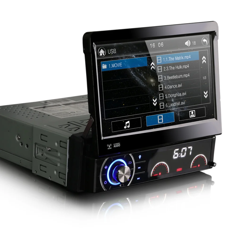 Автомагнитола 7 &quotOne Din с gps навигацией 1 DVD одна Master MST2531 ARM Cortex A7 800 МГц ЦП 256 Мб