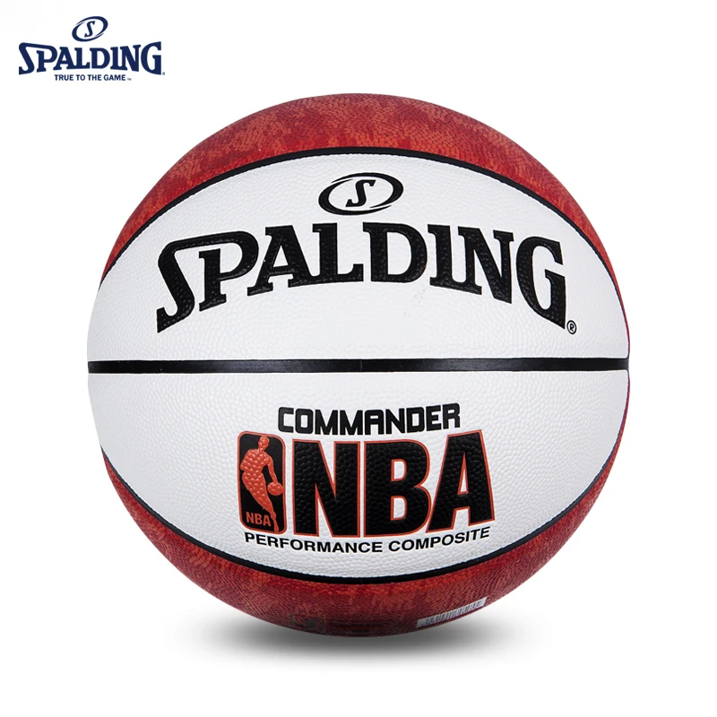 

Original SPALDING Commander Camouflage Red Indoor and Outdoor General Basketball PU7 (Standard Men's Match Ball) 74-937Y