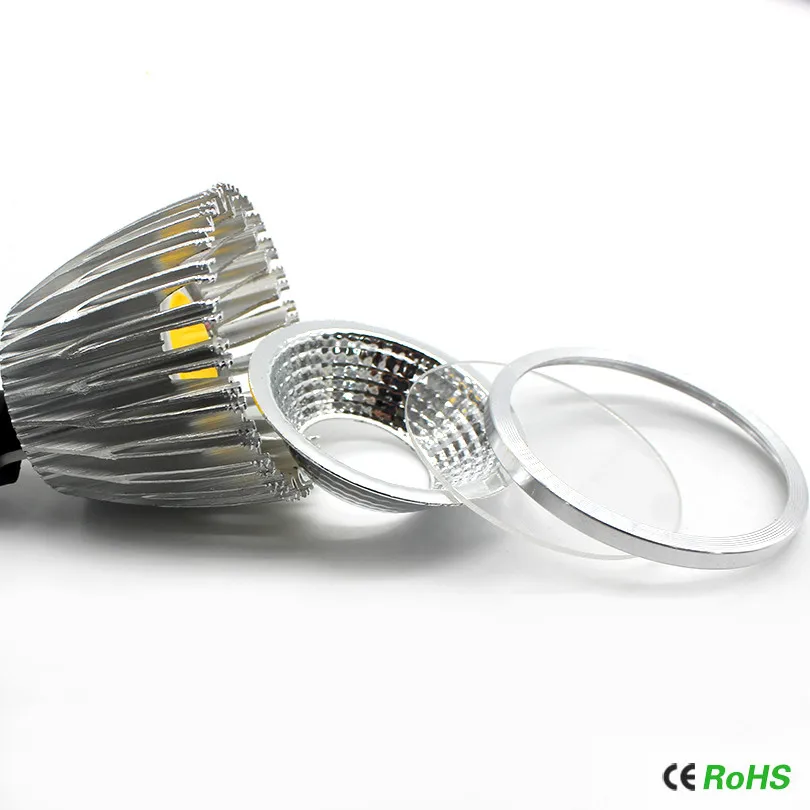 Светодиодный лампочка для точечного светильника GU10 E14 E27 Dimmable COB светодиодный MR16 DC 12 V 9 W 12 W 15 W Замена галогенной лампы AC 220 V Энергосбережение