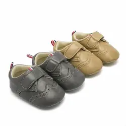 Детские обувь для маленького мальчика сплошной принт нескользящая обувь кроссовки мягкая подошва первые ходунки прогулочная обувь для