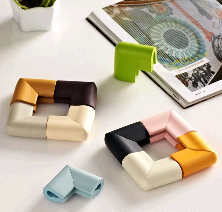 

4Pcs/lot U-shaped Corner Guard Protection Baby Safety Glass Coffee Table Corner collision Protective Children