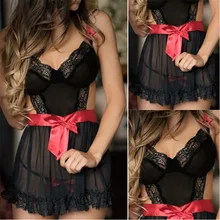 M-3XL, кружевное сексуальное нижнее белье, Черное женское нижнее белье, сексуальное эротическое платье+ стринги, комплект нижнего белья, сексуальное нижнее белье размера плюс, XXXL, XXL, XL, M