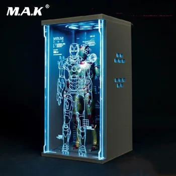 

1/9 Scale Display box Acrylic Dust-free Box Fit 1/9 Iron Man Figure