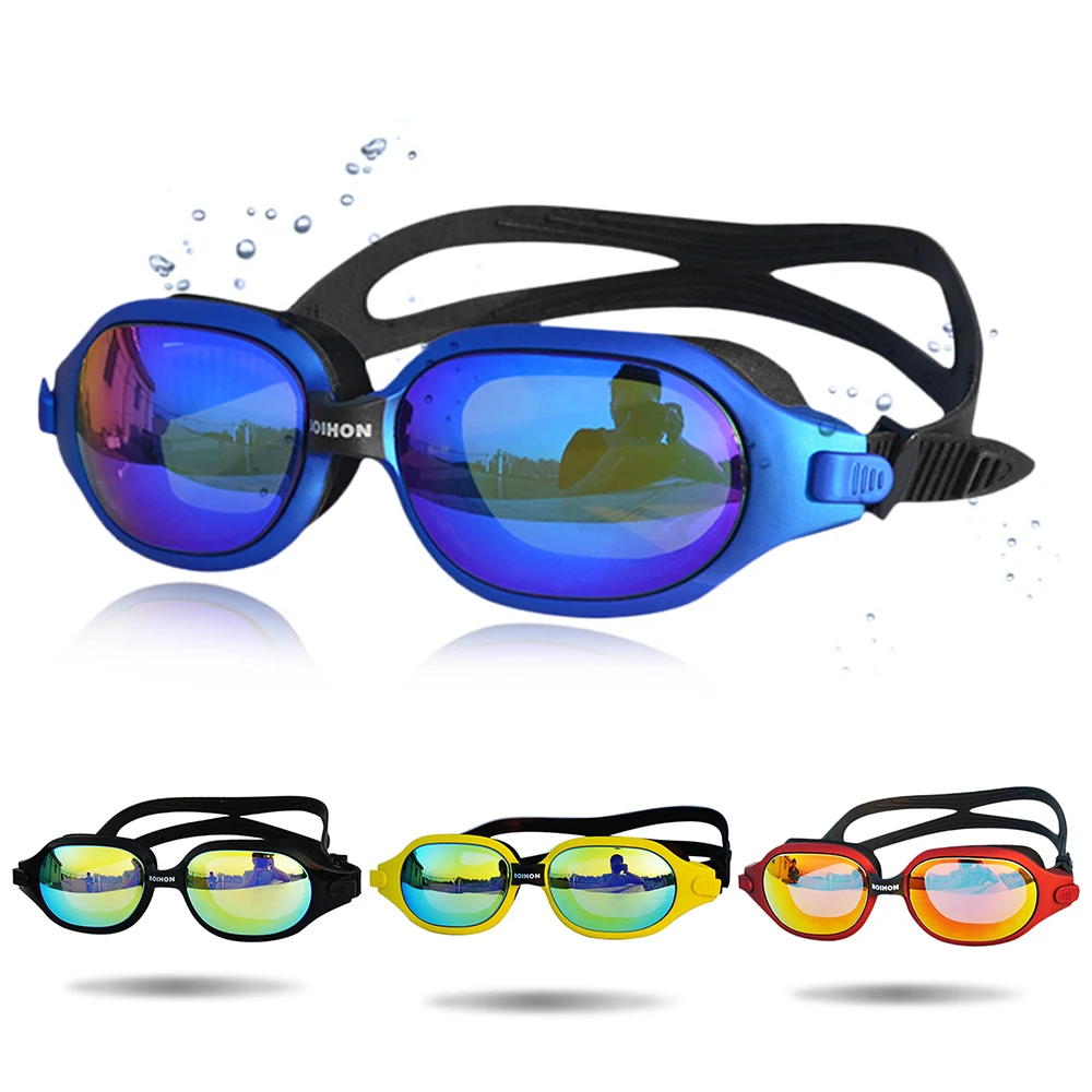 Adjustable Swimming Glass Anti fog Anti UV Swim Goggles Shatterproof