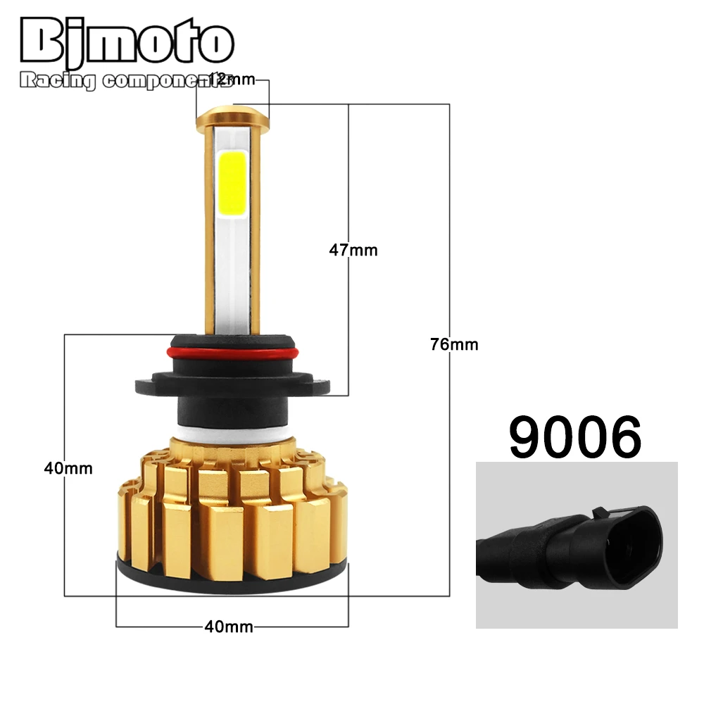 1 пара автомобильных фар H7 H4 LED H8 H9 H11 HB3 9005 HB4 9006 H10 HB2 9003 Автомобильные фары