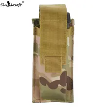 SINAIRSOFT нейлон Molle Клип кобура подсумок для одного магазина страйкбол тактический Магнитный ремень держатель сумка для охоты фонарик SA4122