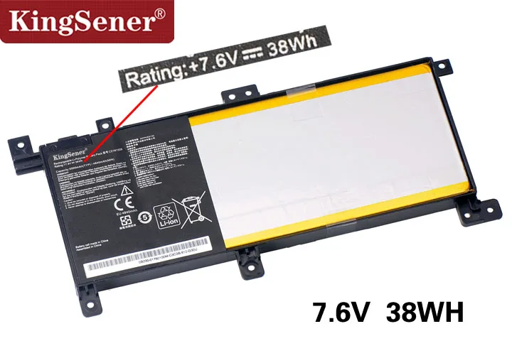 KingSener New C21N1509 Laptop battery for ASUS Notebook X556UA X556UB X556UF X556UJ X556UQ X556UR X556UV A556U FL5900U KingSener New C21N1509 Laptop battery for ASUS Notebook X556UA X556UB X556UF X556UJ X556UQ X556UR X556UV A556U FL5900U