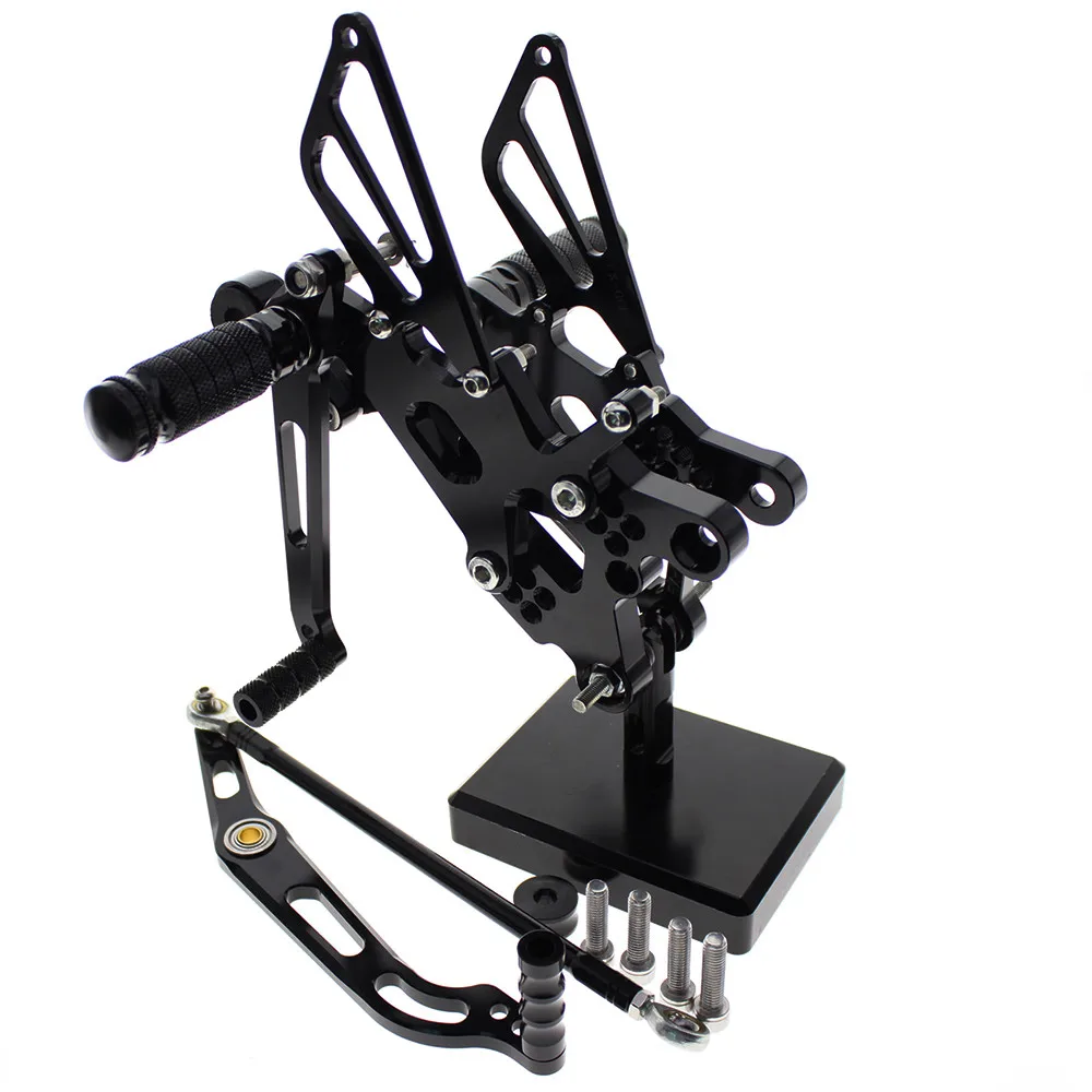 Motorcycle Footrest Footpeg Pedal Foot Peg Rearset Rear Set For YAMAHA YZF-R6 R6 2006-2016 2007 2008 2009 2010 2011 2012 2013