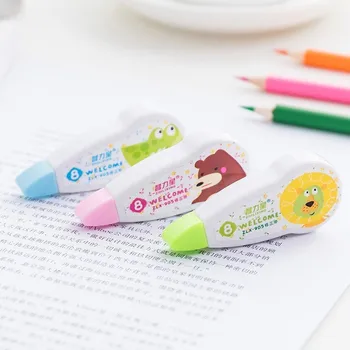 

1 PCS Cartoon New Lovely Animals Correction Tape Korean Sweet Stationery Novelty Office Kids School Supplies