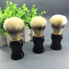 Мужская щетка для бритья для волос парикмахерская для мужчин удаление бороды для лица приспособление для бритья Бритва кисточка с деревянной ручкой