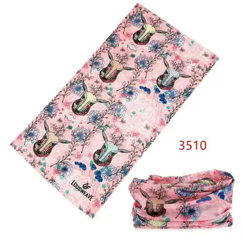 

Men Unisex Cycling Motorcycle Widen Magic Scarf Geometric Skull Bone Colorful Printing Tube Headband Outdoor Turban Face Mask Co