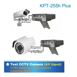 Kpt-255h плюс КПТ 255 + прибор для настройки спутниковой антенны hd Тесты камеры видеонаблюдения Подсветка ЖК-дисплея кнопки 4,3 дюймов DVB-S/S2