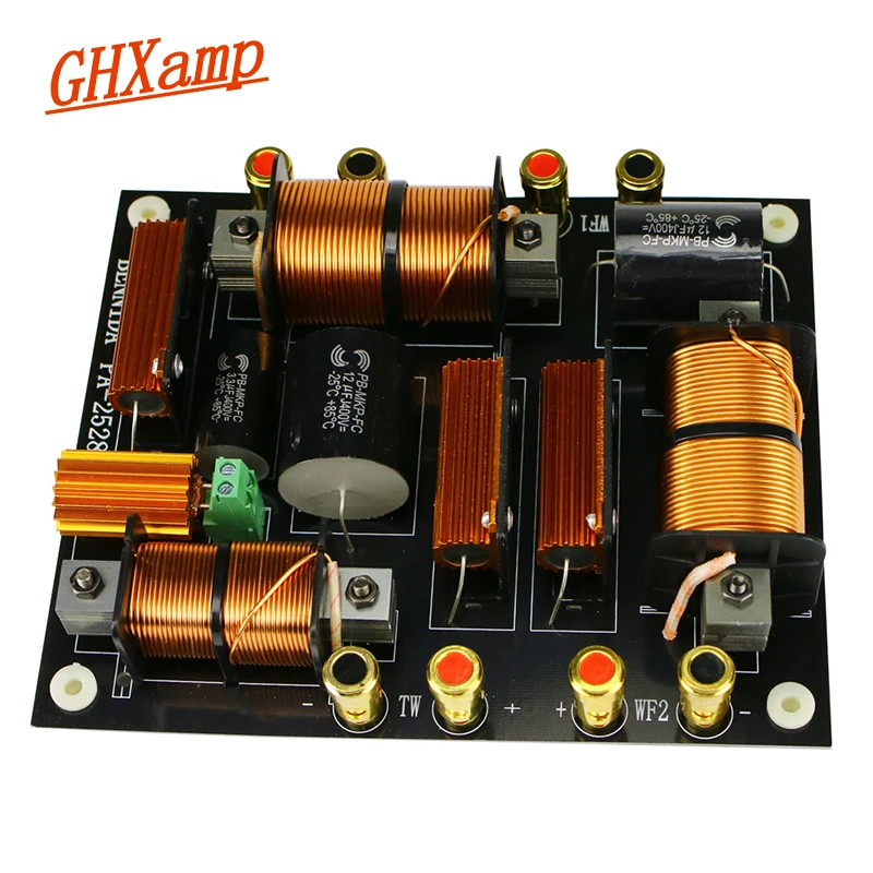 Ghxamp 1500 Вт тройной + двойной бас кроссовер 2200 Гц PA2528 спикер для 12 ཋ' 18 дюймов