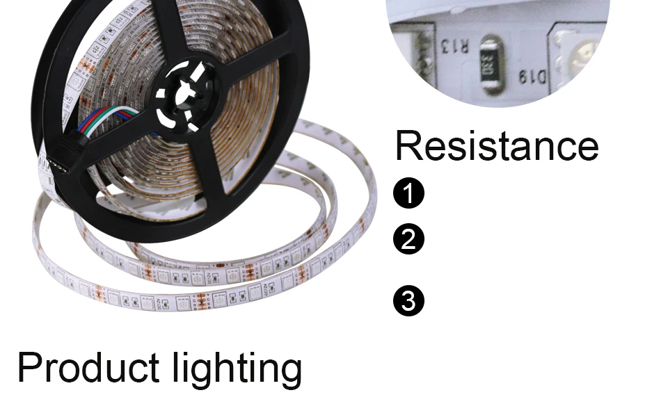 Foxanon led ленты 5 м DC12V Водонепроницаемый SMD5050 60 светодио дный s/М гибкий светодио дный Lights ленты лента белый/теплый