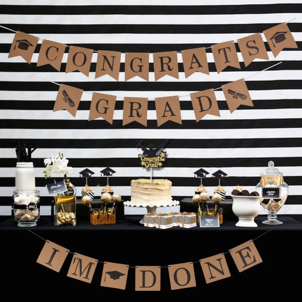 Congratulate Graduation Theme Photography Backdrop And Studio Props Diy Kit Great As Grads Photo Booth Background Birthday Party Supplies And Event Decorations Electronics Photo Photo Studio Lighting