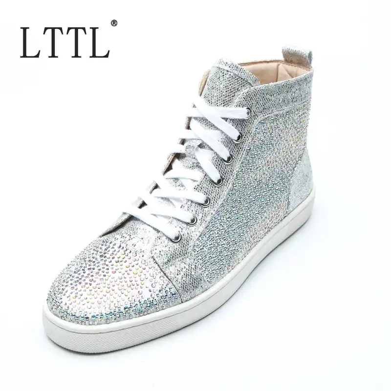 rhinestone sneakers