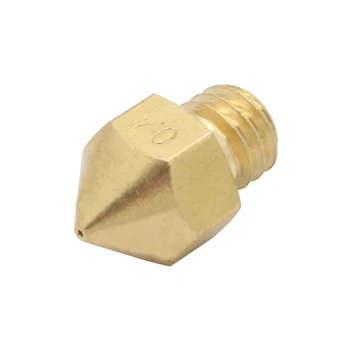 ANYCUBIC 5PCS Brass MK8 Nozzle 0.3mm/0.4mm/0.5mm 1.75mm Filament Print Head