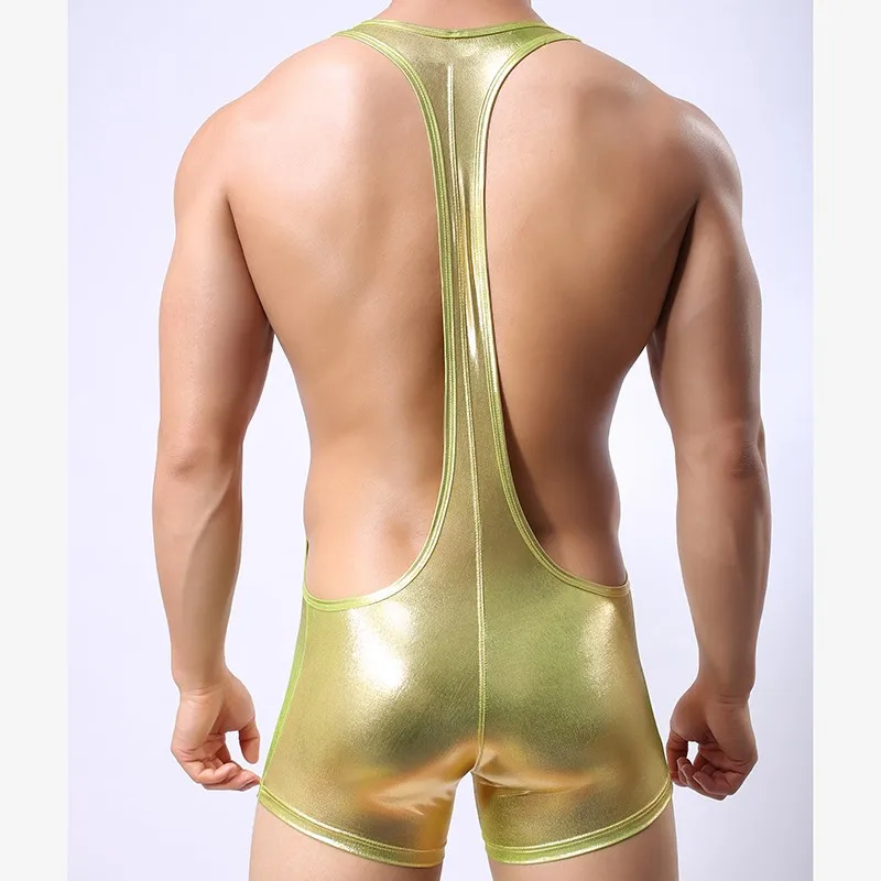 Мужские трусы боксеры с мешочком для пениса из искусственной кожи|boxer underwear|boxer