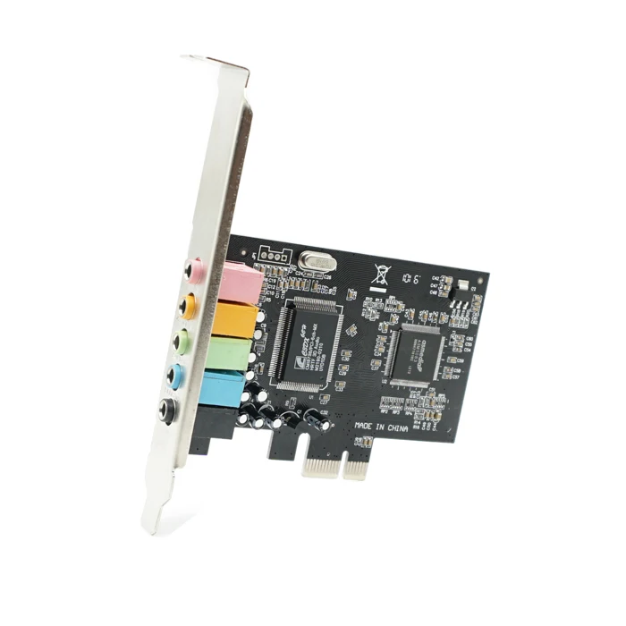 PCI Express PCI-E 5.1ch 6 каналов CMI8738 Аудио Звуковая карта D5257A Fshow windows7/8