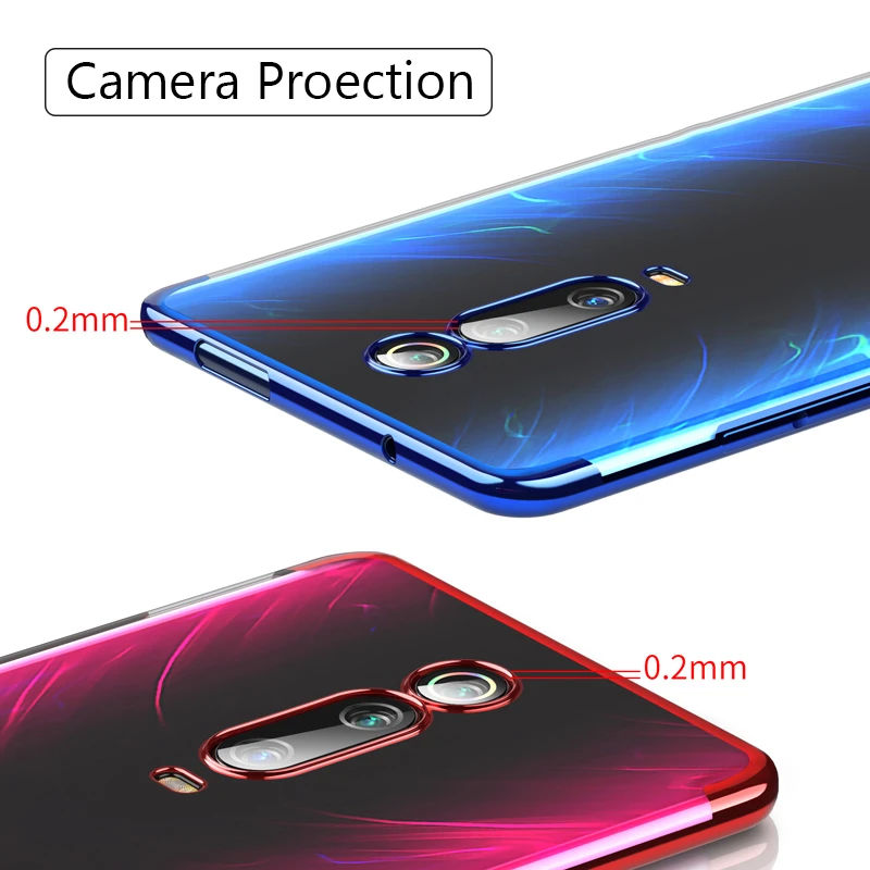 Противоударный чехол для Xiaomi Mi 9T Pro Redmi K20 противоударный прозрачный с воздушным